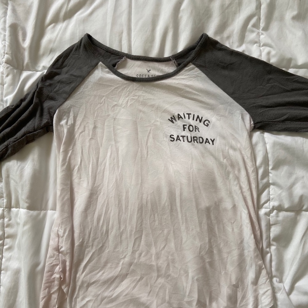 “Waiting For Saturday” Soft AE long sleeve!